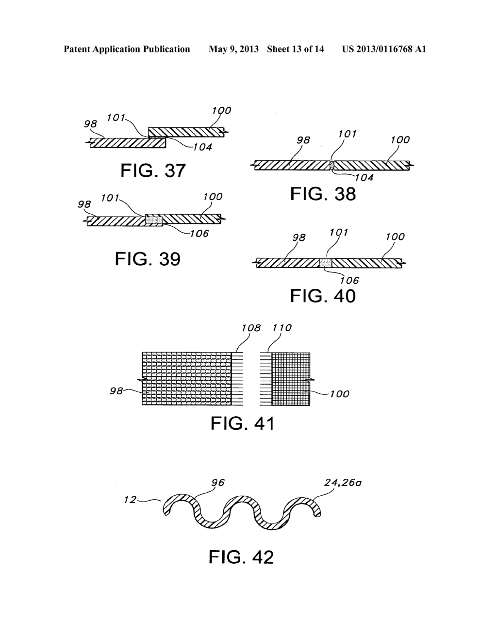 Composite Medical Textile Material and Implantable Devices Made Therefrom - diagram, schematic, and image 14