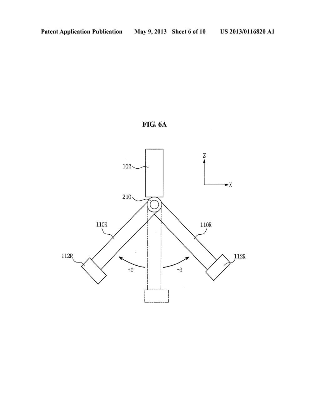 WALKING ROBOT AND CONTROL METHOD THEREOF - diagram, schematic, and image 07