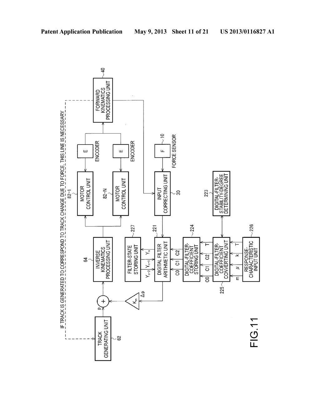 ROBOT CONTROL SYSTEM, ROBOT SYSTEM, AND SENSOR INFORMATION PROCESSING     APPARATUS - diagram, schematic, and image 12