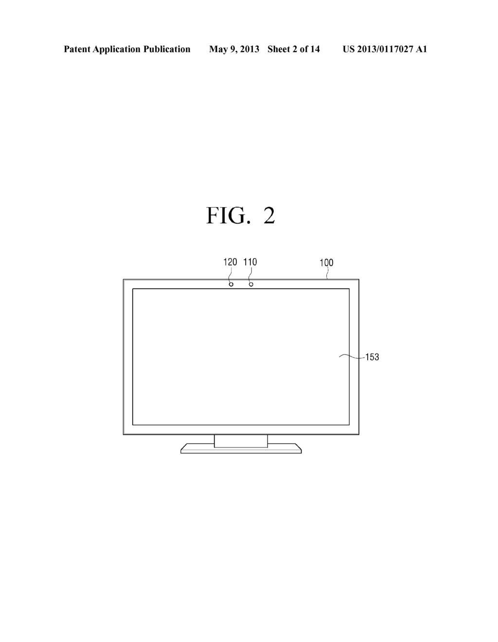 ELECTRONIC APPARATUS AND METHOD FOR CONTROLLING ELECTRONIC APPARATUS USING     RECOGNITION AND MOTION RECOGNITION - diagram, schematic, and image 03