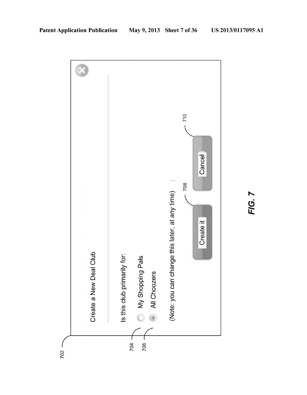 METHOD FOR PROVIDING OFFER GROUPS TO CURATE PROMOTIONAL OFFERS - diagram, schematic, and image 08