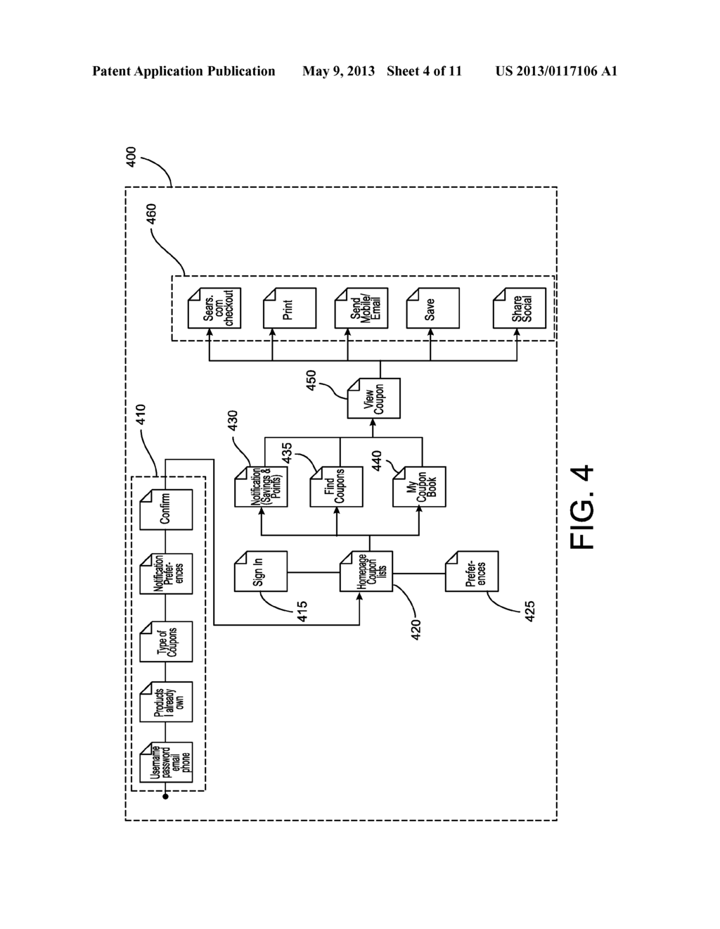 METHODS AND SYSTEMS FOR COUPON SERVICE APPLICATIONS - diagram, schematic, and image 05