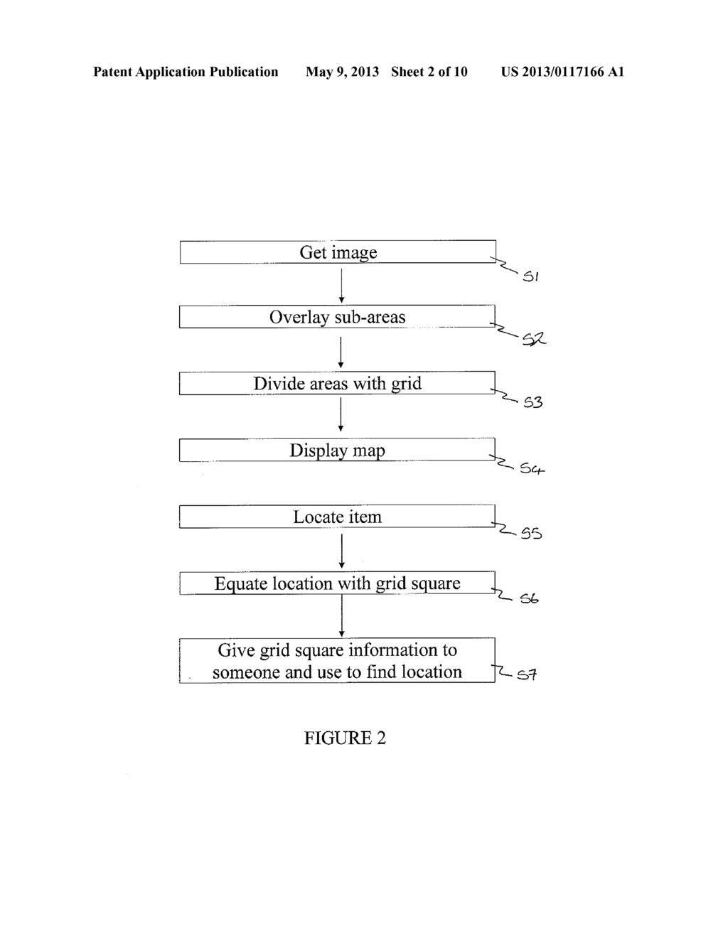 ASSET MANAGEMENT SYSTEM AND A METHOD FOR ENABLING A PERSON TO FIND A     LOCATION WITHIN AN AREA OF SPACE - diagram, schematic, and image 03