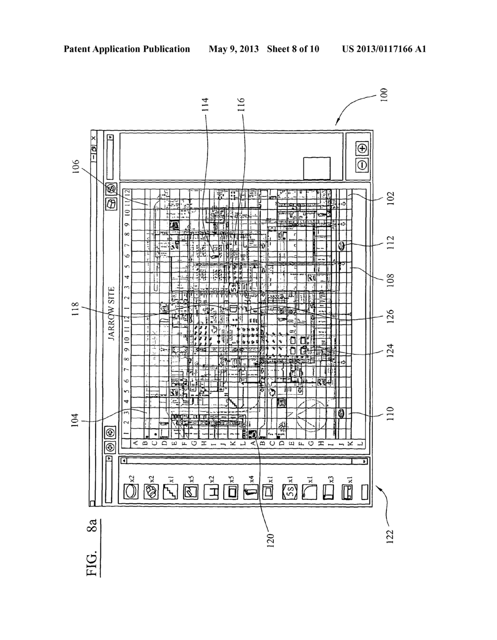 ASSET MANAGEMENT SYSTEM AND A METHOD FOR ENABLING A PERSON TO FIND A     LOCATION WITHIN AN AREA OF SPACE - diagram, schematic, and image 09