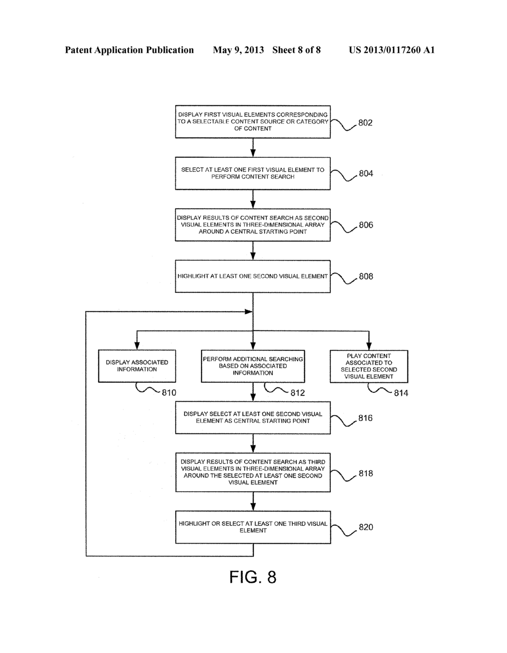 SYSTEM, METHOD AND USER INTERFACE FOR CONTENT SEARCH - diagram, schematic, and image 09