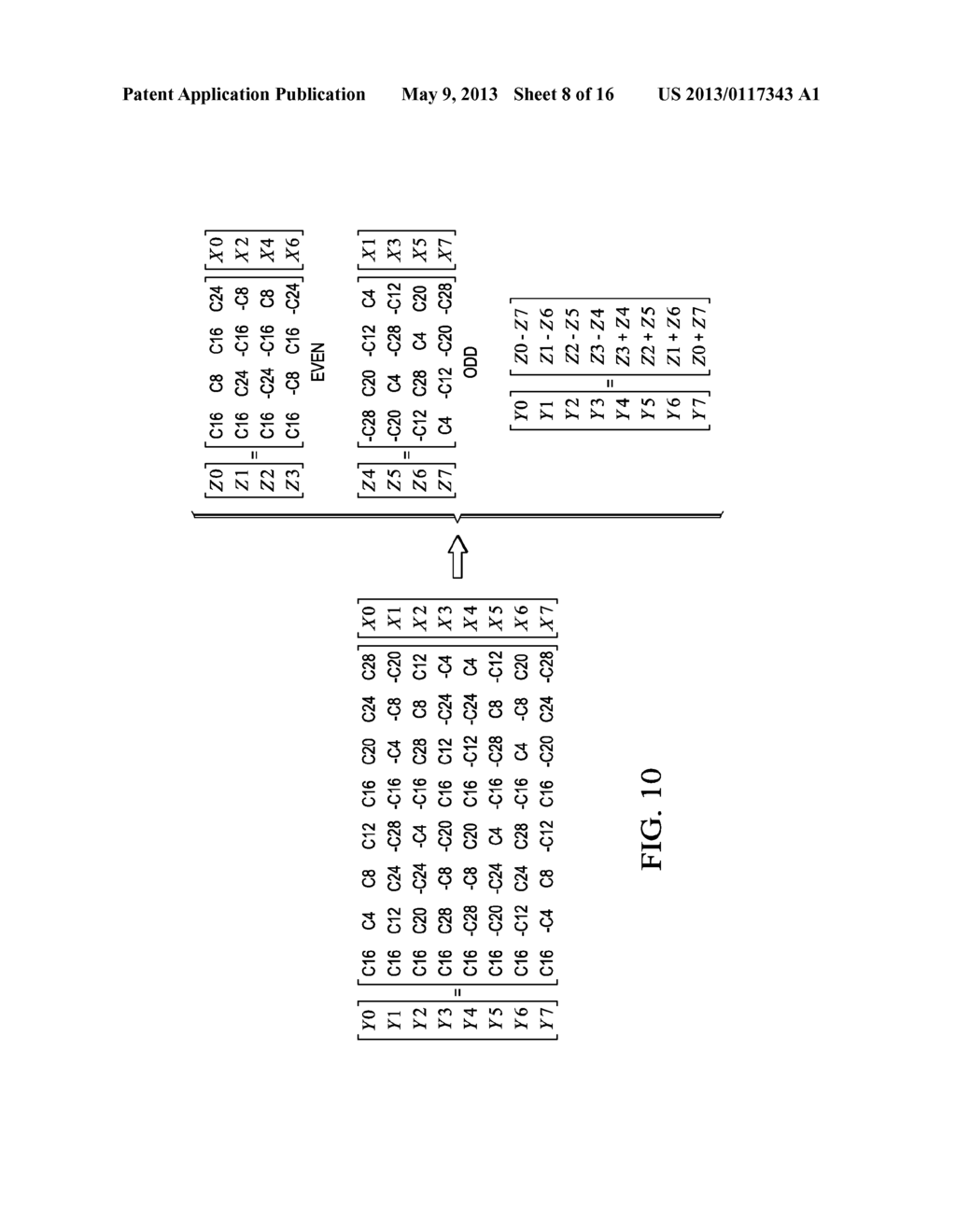 Unified Forward and Inverse Transform Architecture - diagram, schematic, and image 09