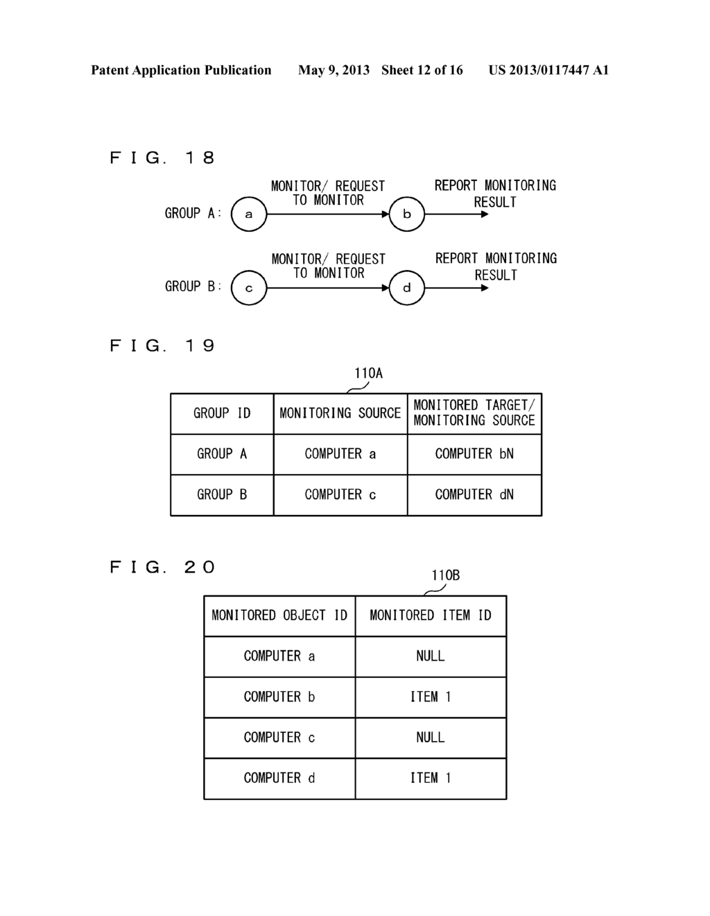 COMPUTER-READABLE RECORDING MEDIUM STORING PROCESS FOR MONITORING     COMPUTER, ITS METHOD AND APPARATUS - diagram, schematic, and image 13