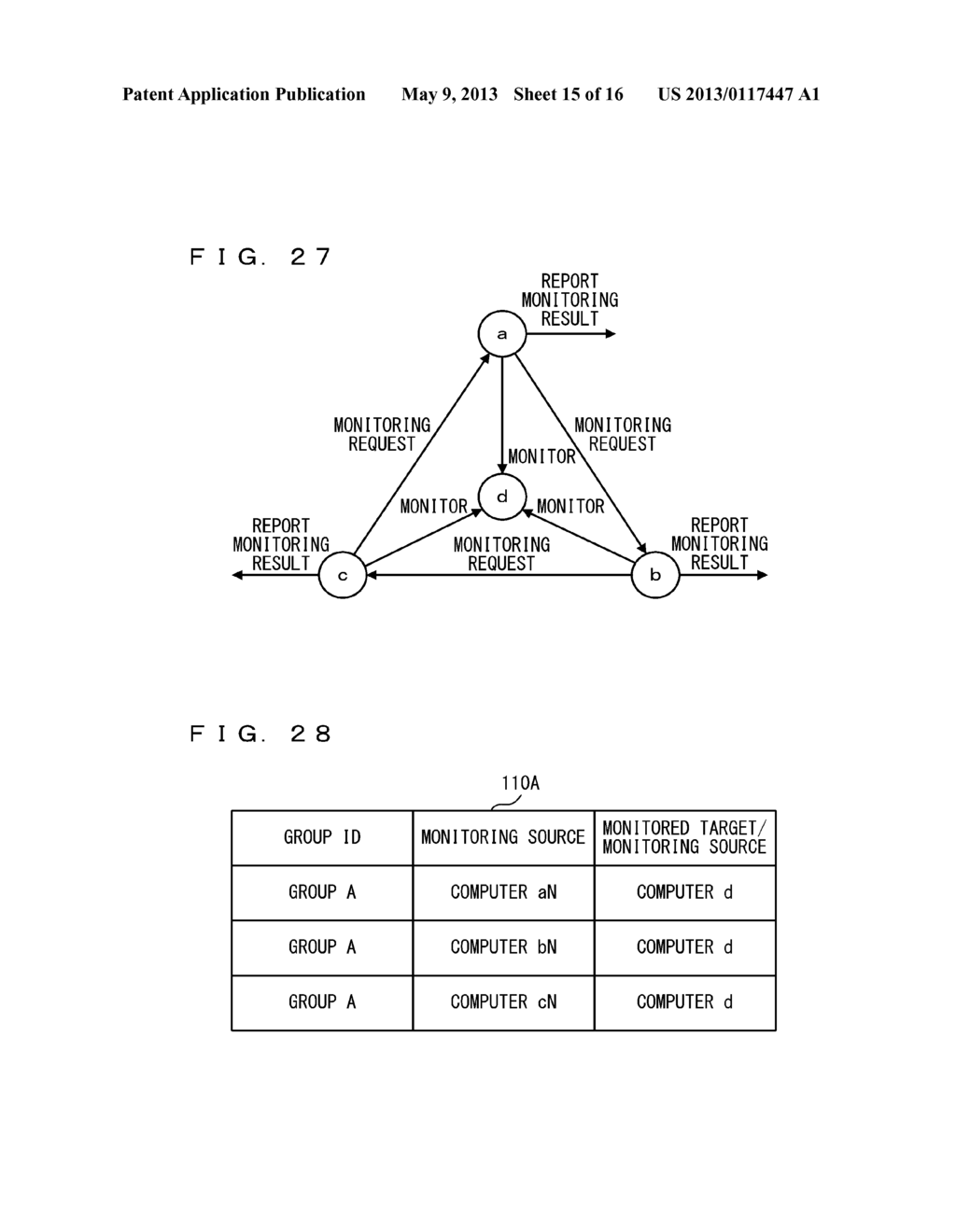 COMPUTER-READABLE RECORDING MEDIUM STORING PROCESS FOR MONITORING     COMPUTER, ITS METHOD AND APPARATUS - diagram, schematic, and image 16