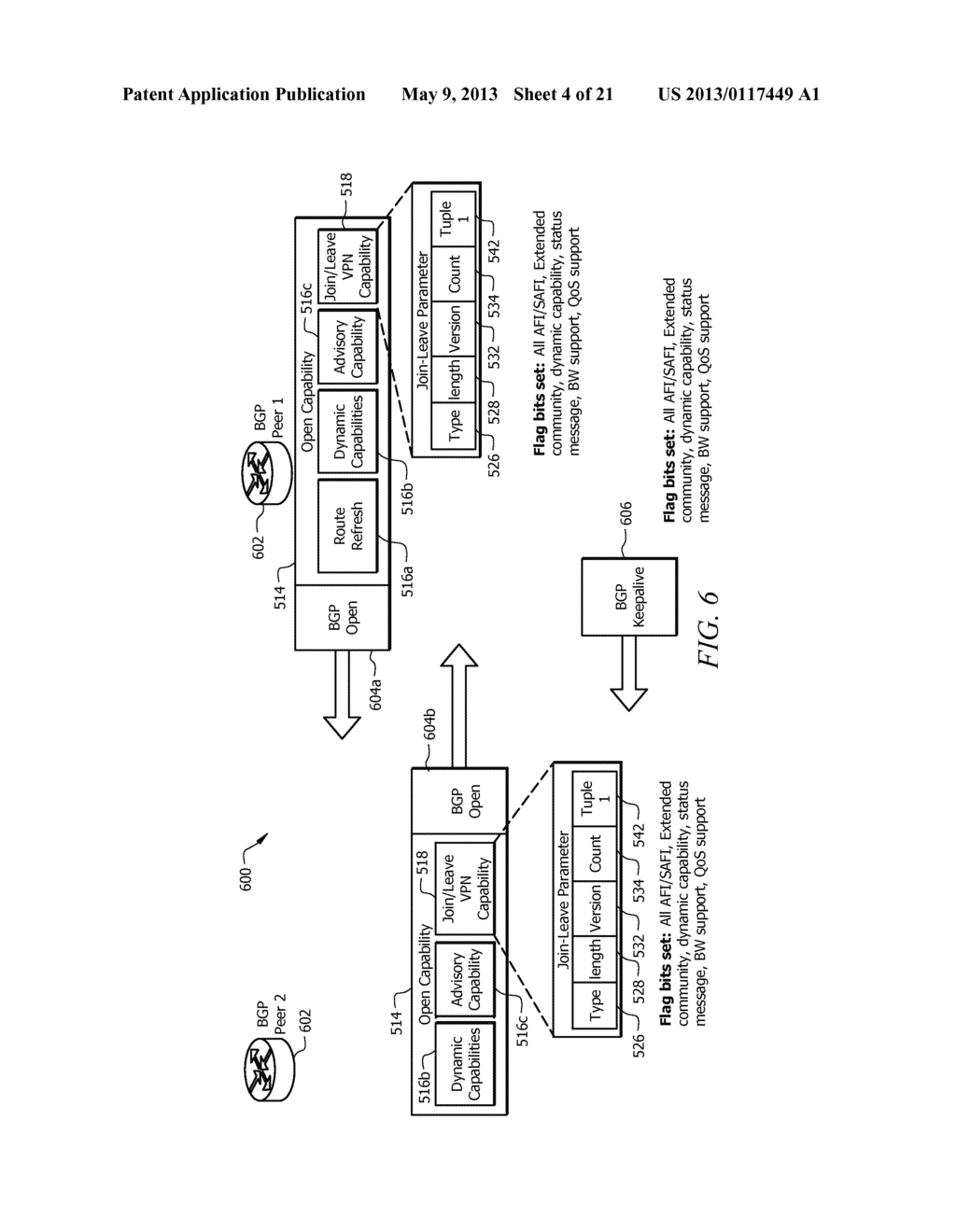 Border Gateway Protocol Extension for the Host Joining/Leaving a Virtual     Private Network - diagram, schematic, and image 05