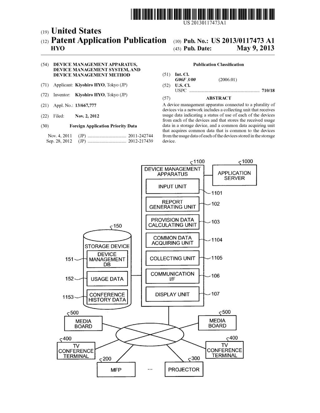 DEVICE MANAGEMENT APPARATUS, DEVICE MANAGEMENT SYSTEM, AND DEVICE     MANAGEMENT METHOD - diagram, schematic, and image 01