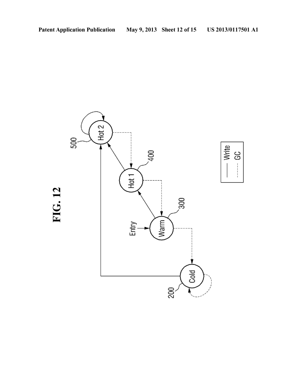 GARBAGE COLLECTION METHOD FOR NONVOLATILE MEMORY DEVICE - diagram, schematic, and image 13