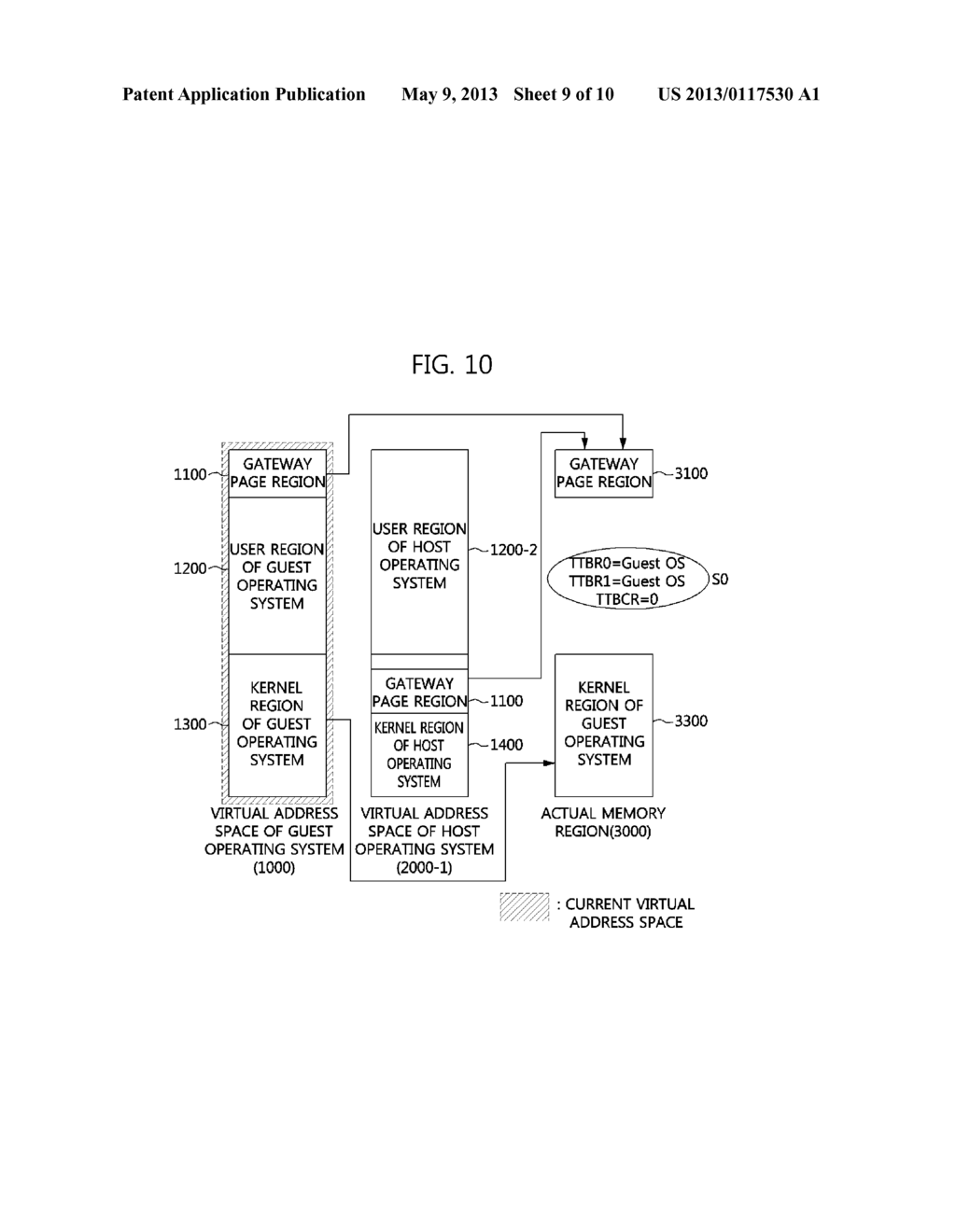 APPARATUS FOR TRANSLATING VIRTUAL ADDRESS SPACE - diagram, schematic, and image 10