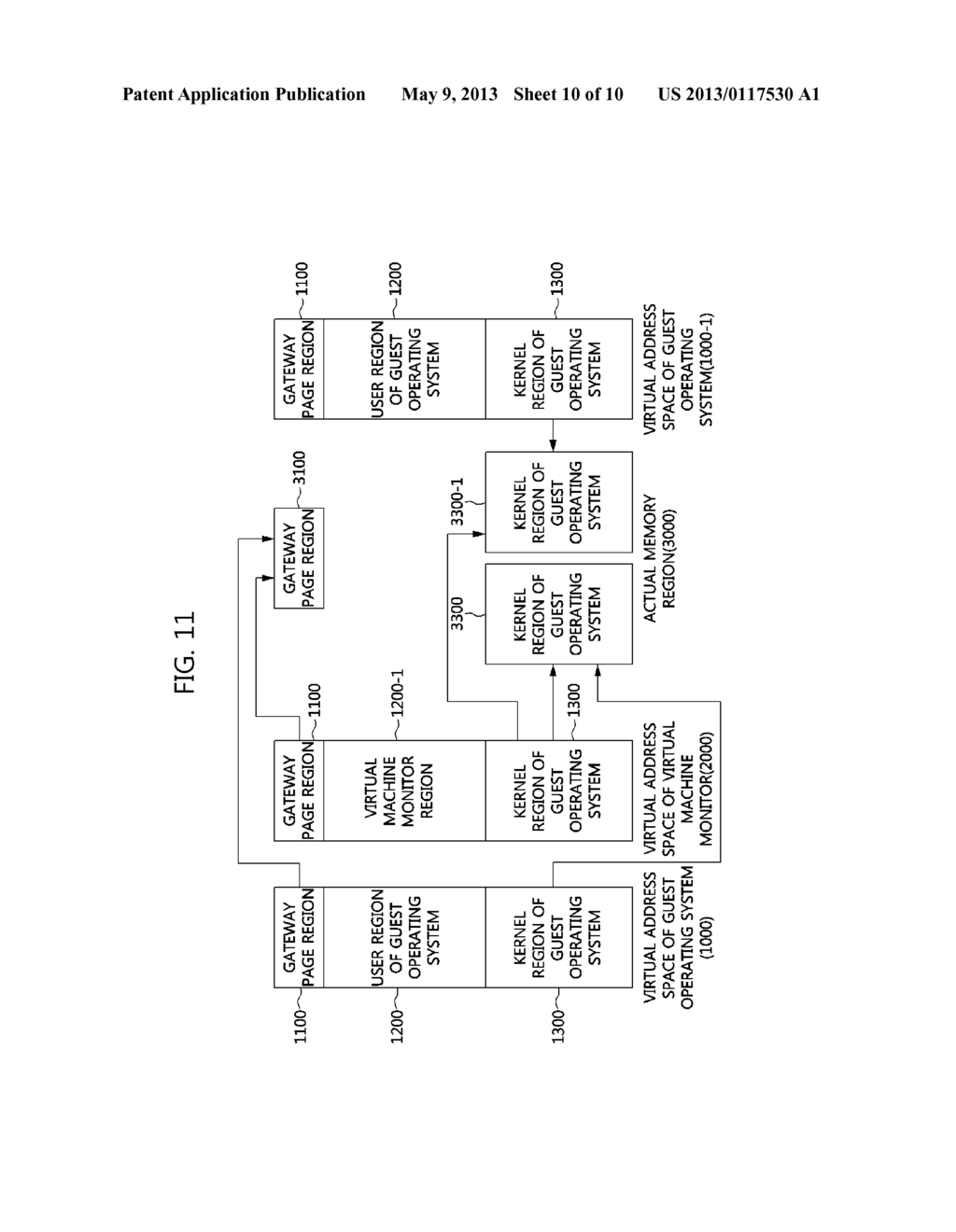 APPARATUS FOR TRANSLATING VIRTUAL ADDRESS SPACE - diagram, schematic, and image 11