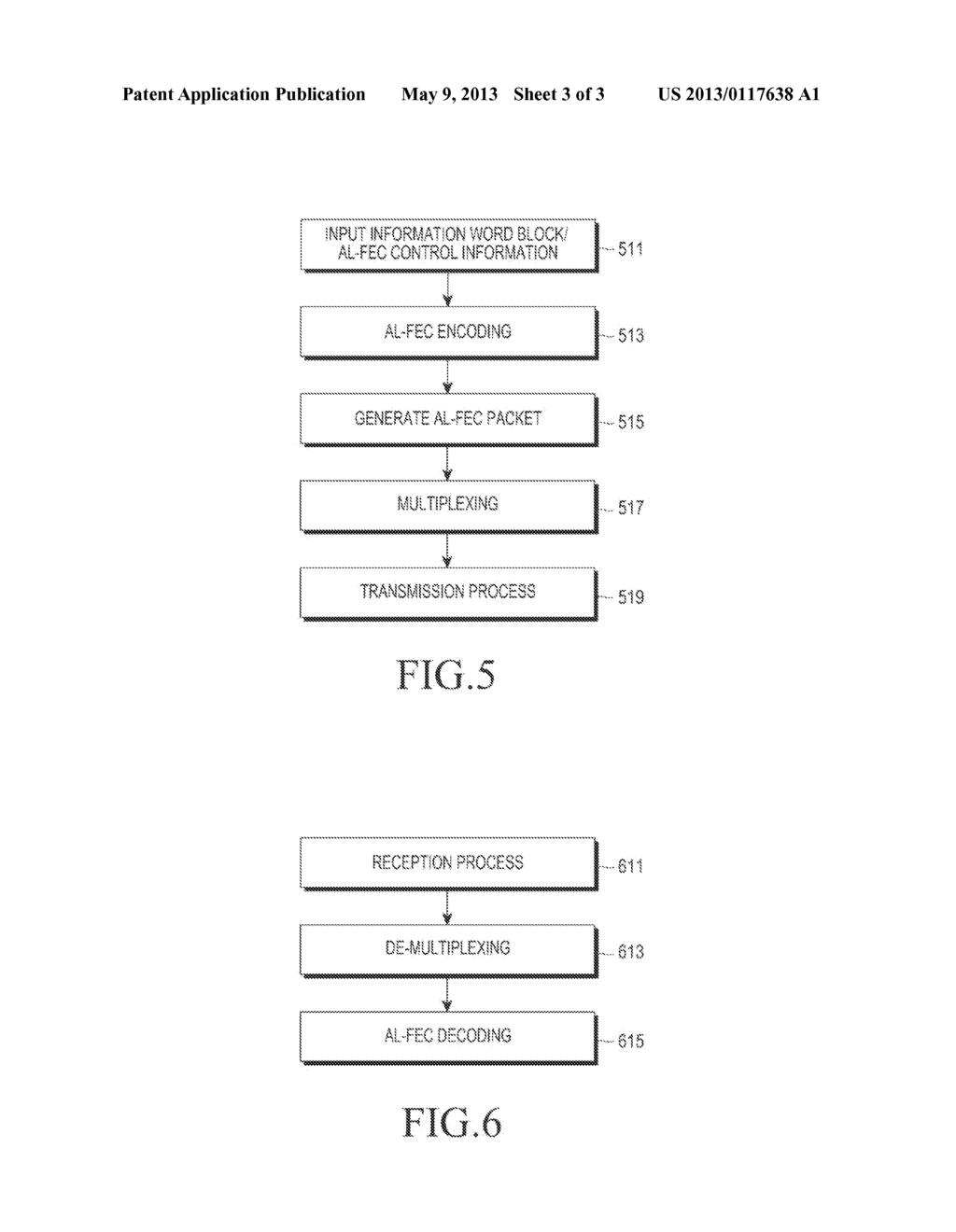 APPARATUS AND METHOD FOR TRANSMITTING AND RECEIVING AN APPLICATION     LAYER-FORWARD ERROR CORRECTION PACKET IN MULTIMEDIA COMMUNICATION SYSTEM - diagram, schematic, and image 04