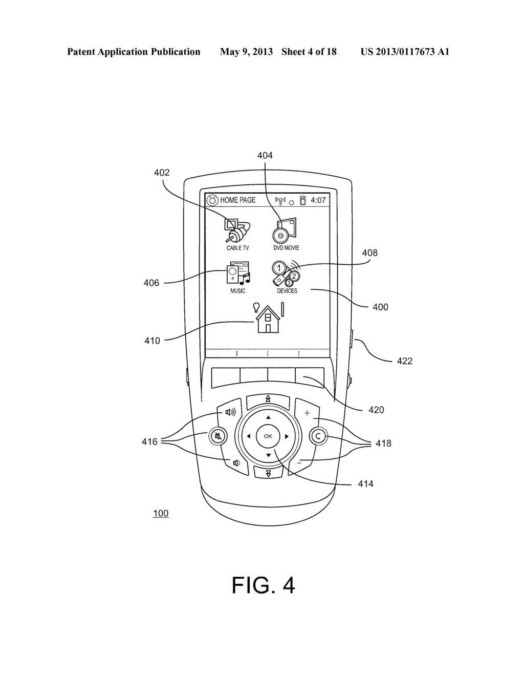 SYSTEM AND METHOD FOR FLEXIBLE CONFIGURATION OF A CONTROLLING DEVICE - diagram, schematic, and image 05