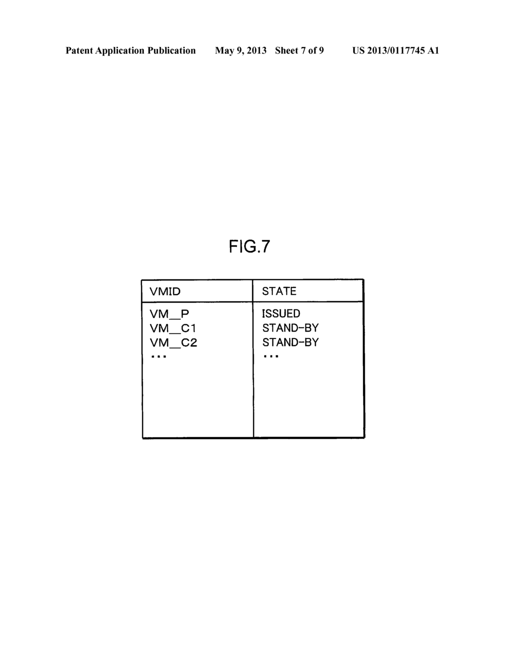 VIRTUAL COMPUTER SYSTEM, CONTROL METHOD FOR VIRTUAL COMPUTER SYSTEM,     CONTROL PROGRAM FOR VIRTUAL COMPUTER SYSTEM, AND INTEGRATED CIRCUIT - diagram, schematic, and image 08