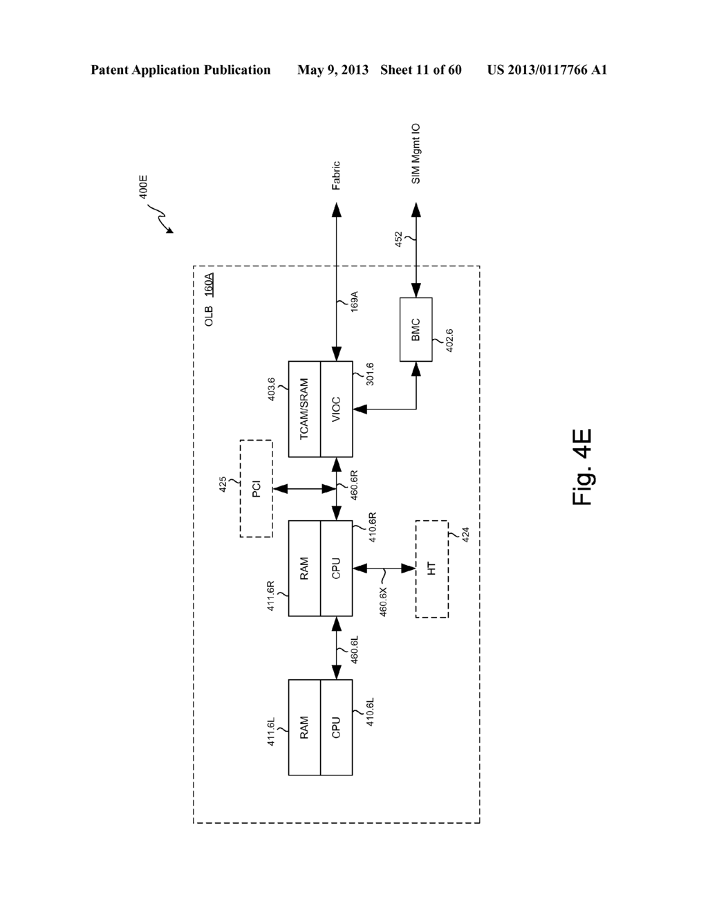 Fabric-Backplane Enterprise Servers with Pluggable I/O Sub-System - diagram, schematic, and image 13