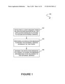 METHOD AND SYSTEM FOR PROVIDING A CLIENT ACCESS TO AN EXTERNAL SERVICE VIA     AN APPLICATION SERVICES PLATFORM diagram and image