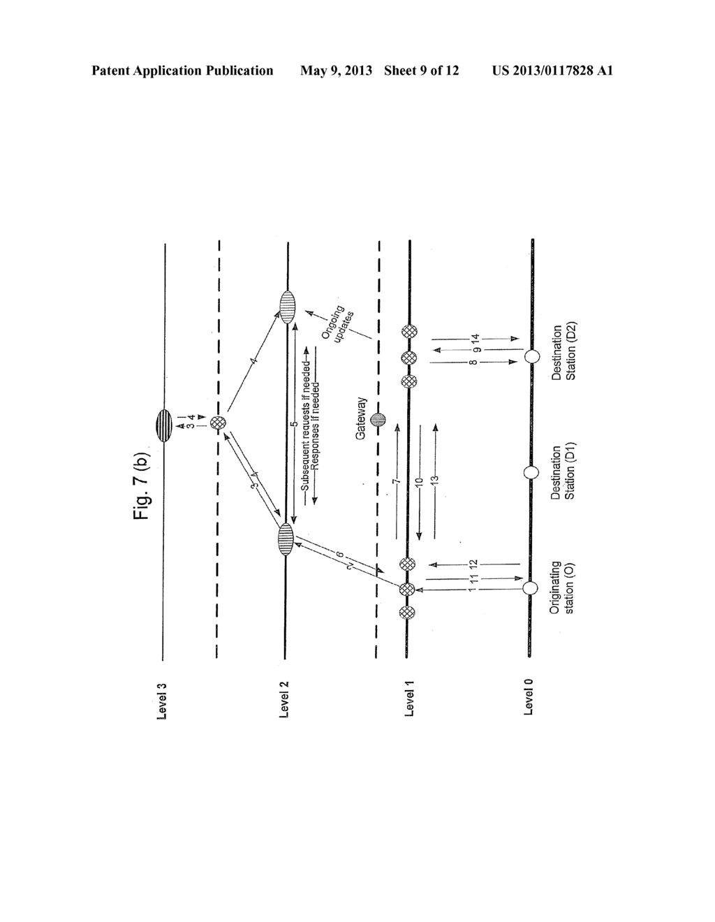 DISTRIBUTED NETWORK MANAGEMENT HIERARCHY IN A MULTI-STATION COMMUNICATION     NETWORK - diagram, schematic, and image 10