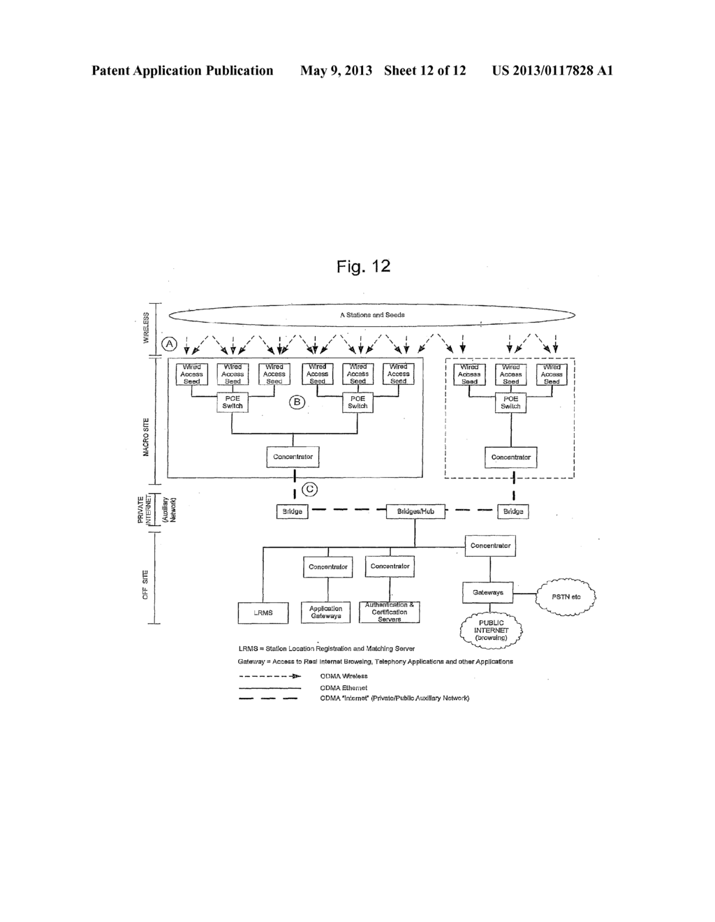 DISTRIBUTED NETWORK MANAGEMENT HIERARCHY IN A MULTI-STATION COMMUNICATION     NETWORK - diagram, schematic, and image 13