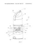 PRE-FILTER OR SHROUD WITH HELICAL STEPPED WALL diagram and image