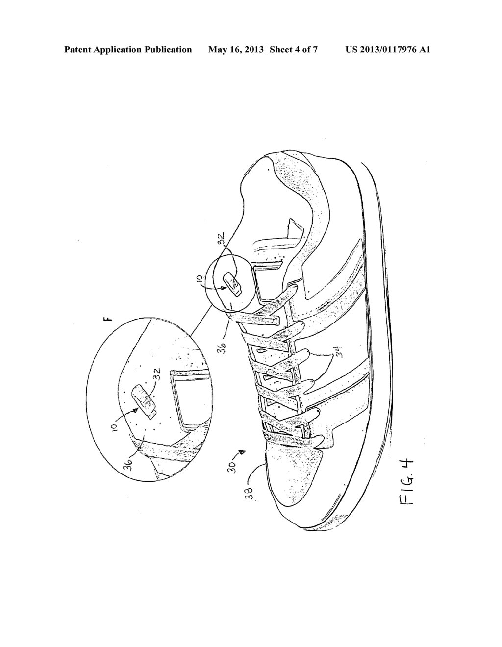 Adjustable stop piece for lacings and method for use thereof - diagram, schematic, and image 05