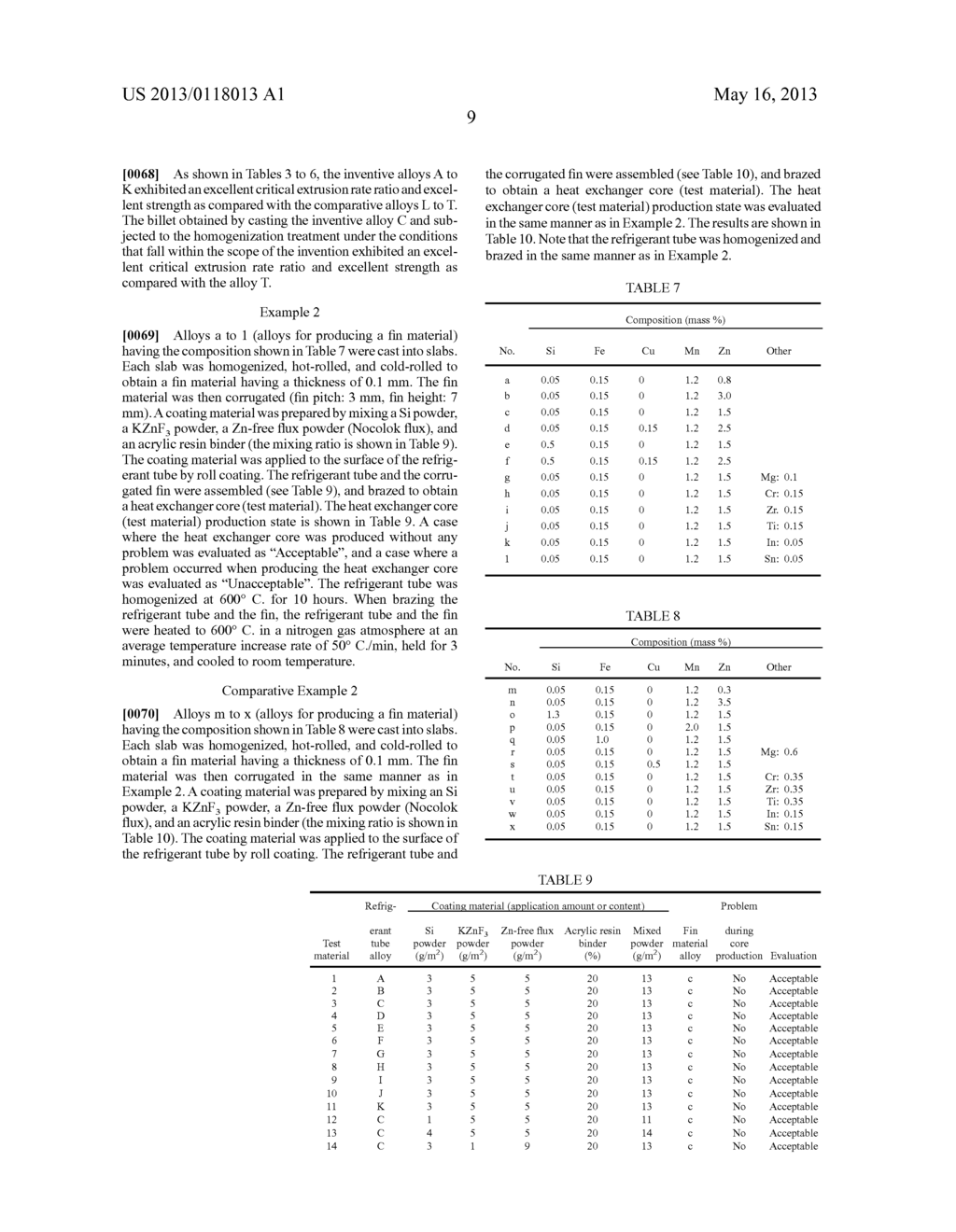 METHOD FOR PRODUCING ALUMINUM ALLOY HEAT EXCHANGER - diagram, schematic, and image 10