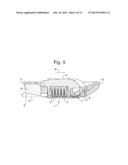 DEPOSITING RAZOR CARTRIDGE diagram and image