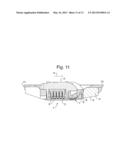 DEPOSITING RAZOR CARTRIDGE diagram and image