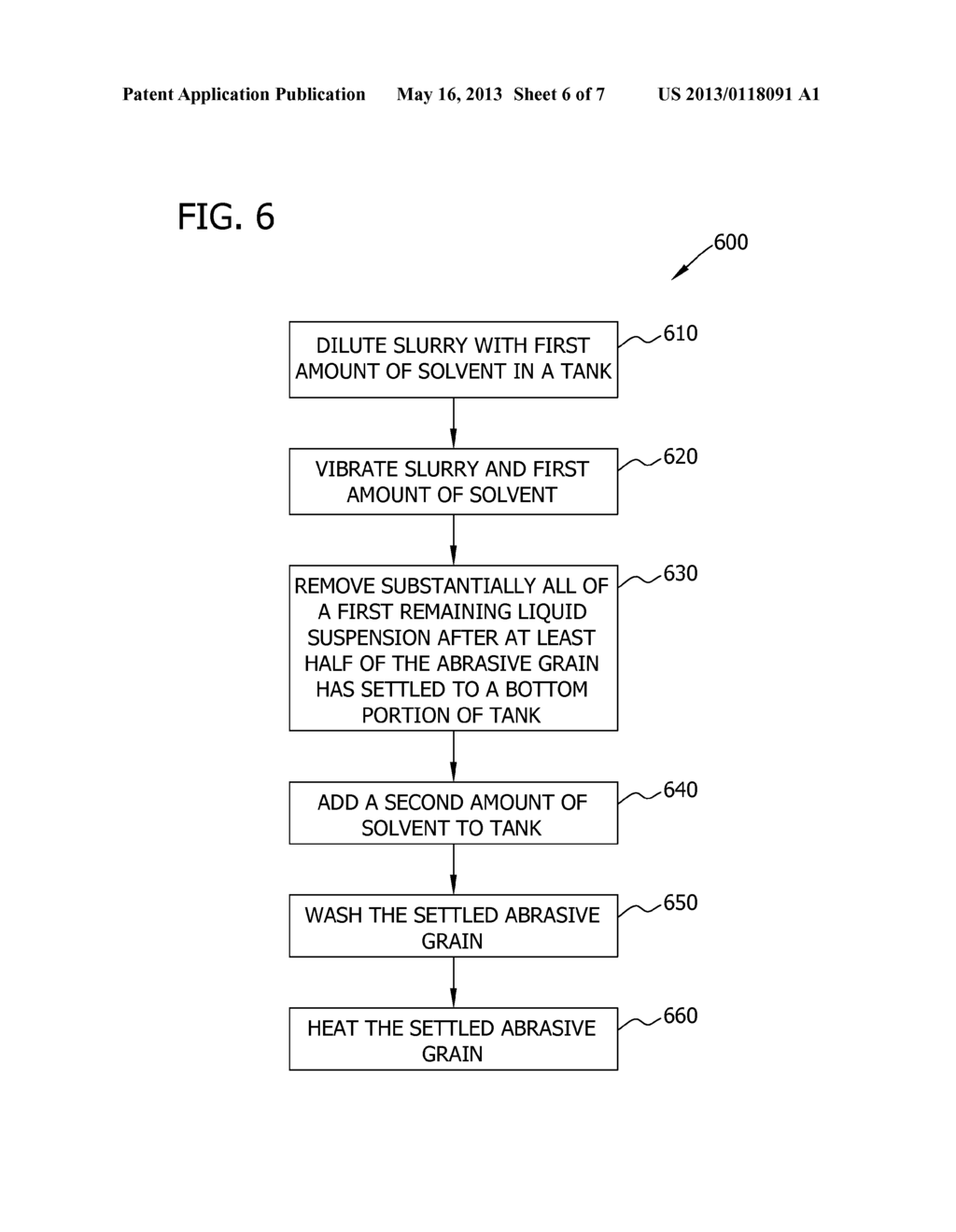 Methods For Processing Abrasive Slurry - diagram, schematic, and image 07