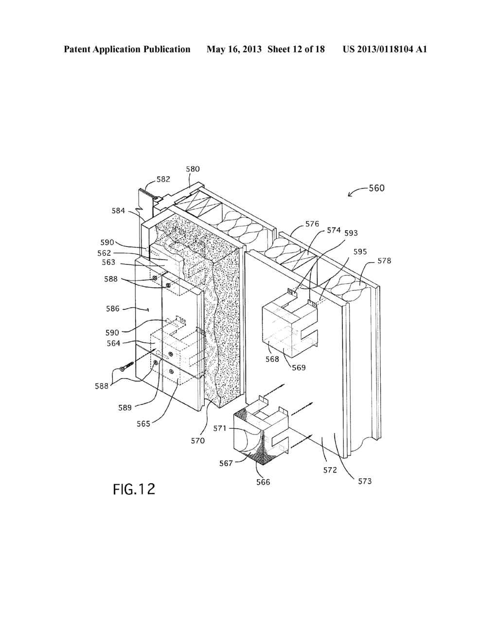 BUILDING MODULE, A METHOD FOR MAKING SAME, AND A METHOD FOR USING SAME TO     CONSTRUCT A BUILDING - diagram, schematic, and image 13