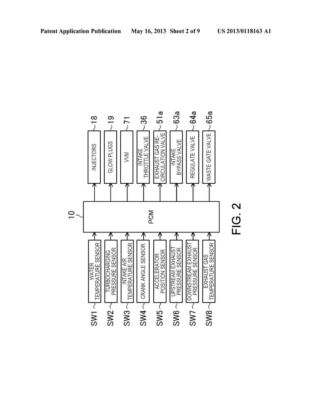 FUEL INJECTION CONTROL DEVICE OF DIESEL ENGINE - diagram, schematic, and image 03