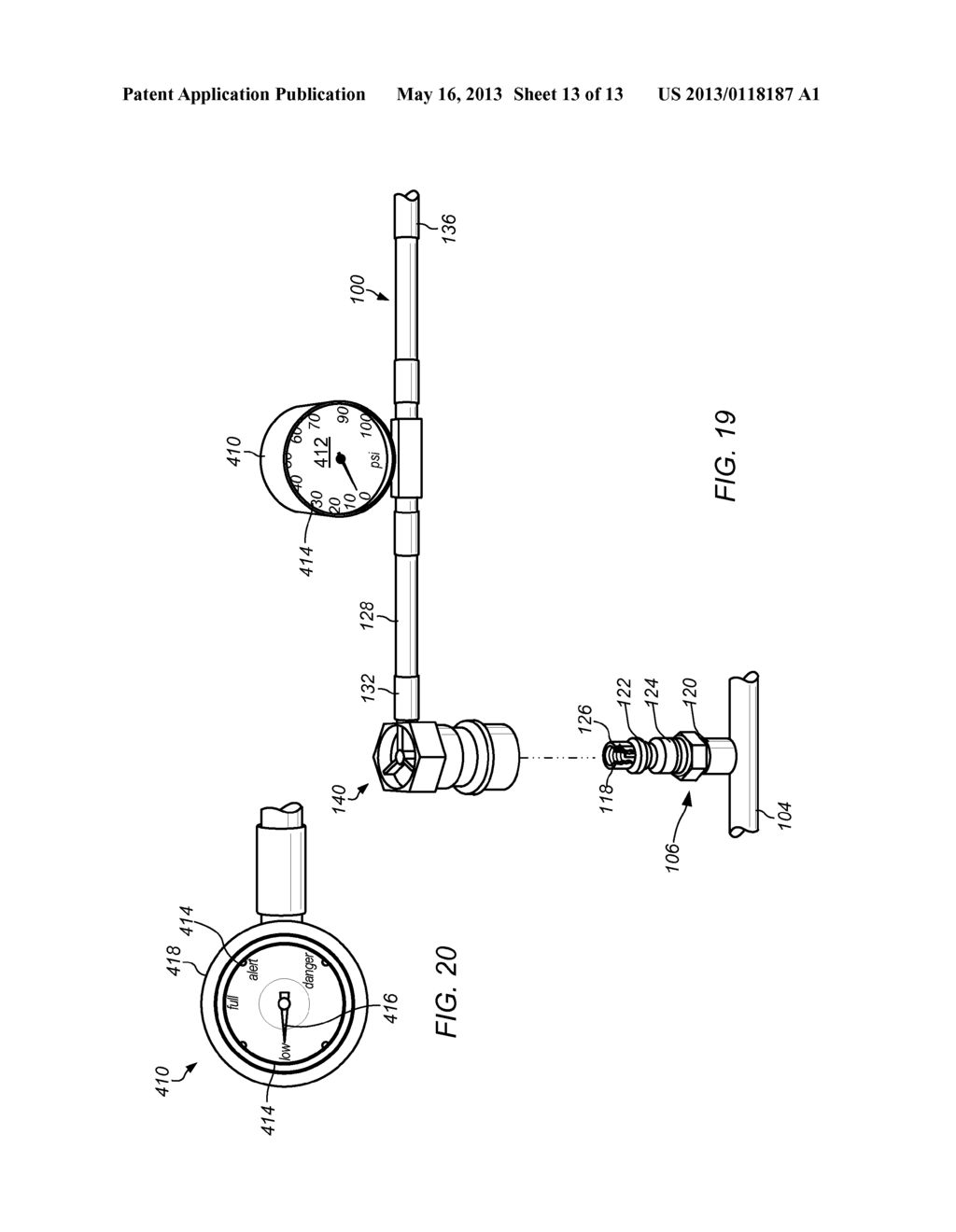 REFRIGERANT CHARGING ASSEMBLIES AND METHODS OF USE - diagram, schematic, and image 14