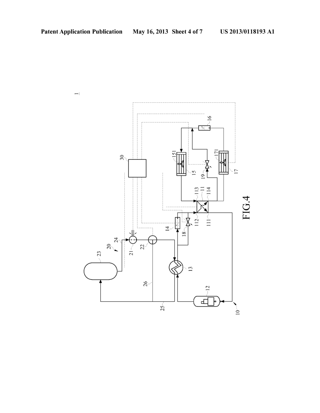 HEAT PUMP AIR-CONDITIONING SYSTEM AND METHOD FOR CONTROLLING THE SAME - diagram, schematic, and image 05