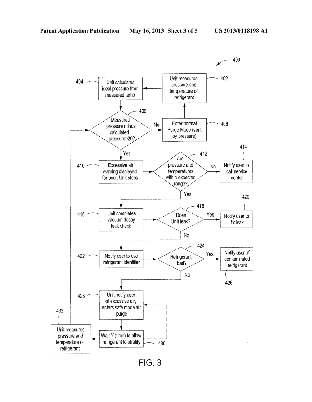 Apparatus and Method for Identifying and Operating Air Purge in Safe Mode     and Having a Dip Tube - diagram, schematic, and image 04