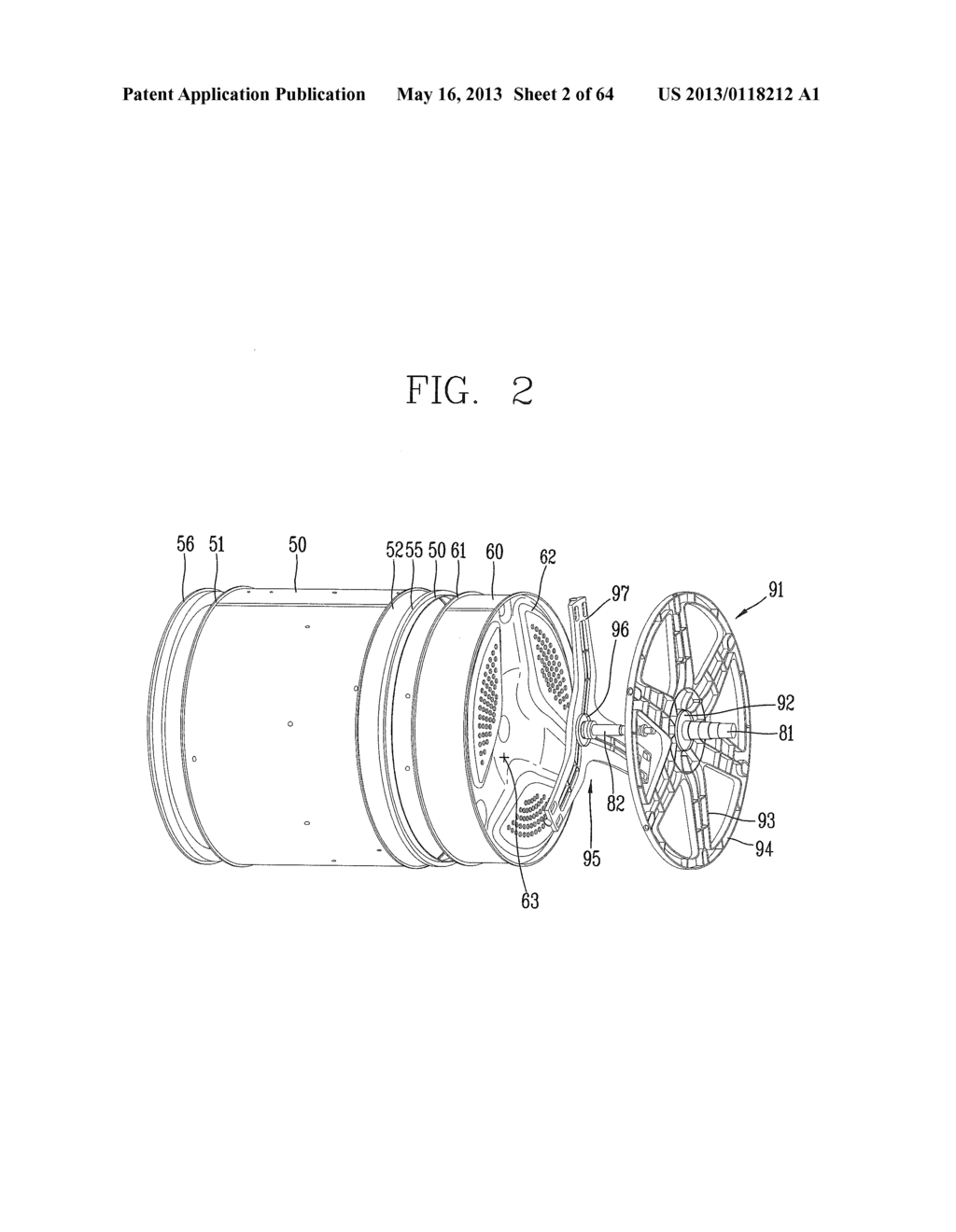 WASHING MACHINE TO PRODUCE THREE-DIMENSIONAL MOTION - diagram, schematic, and image 03