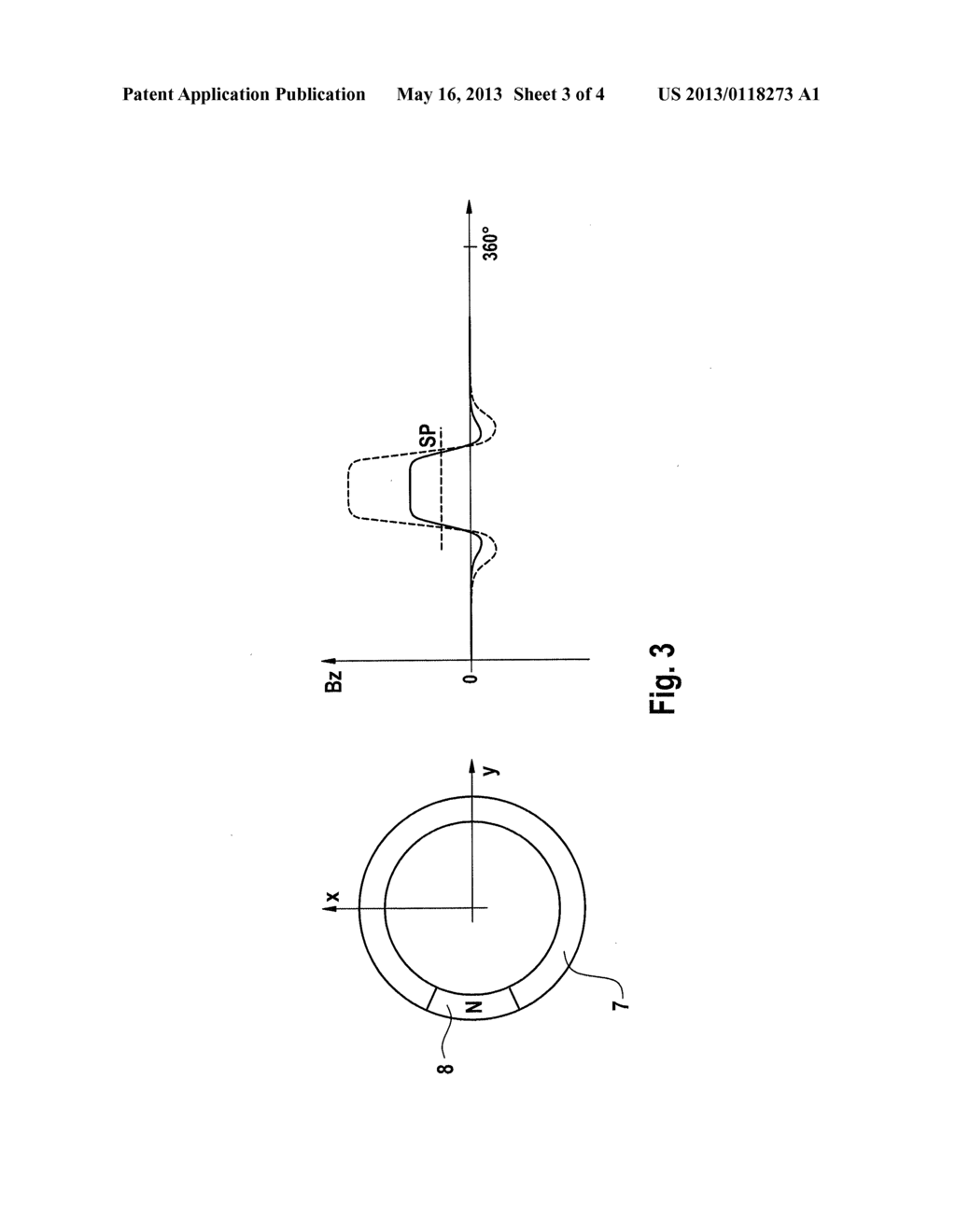 SENSOR ARRANGEMENT COMPRISING MAGNETIC INDEX ENCODER IN A BEARING SEAL - diagram, schematic, and image 04