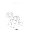 DEVICE FOR COUPLING A GUIDE ELEMENT SECURED TO AT LEAST ONE CABLE SHEATH,     IN A SUPPORT MOUNT diagram and image