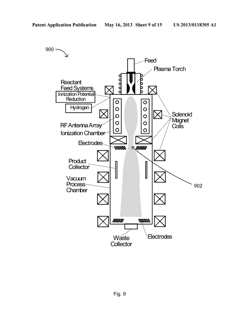 Magneto-Plasma Separator and Method for Separation - diagram, schematic, and image 10