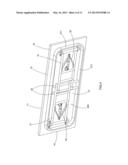 Foldable table with reinforcing unit diagram and image