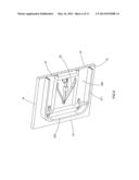 Foldable table with reinforcing unit diagram and image