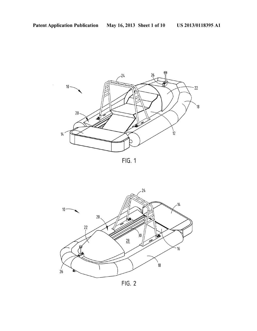 CONVERSION KIT FOR PERSONAL WATERCRAFT TO RIGID INFLATABLE - diagram, schematic, and image 02