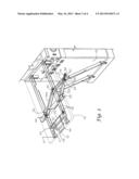 FOLDING WORKTABLE FOR USE ON AN OUTDOOR GRILL diagram and image