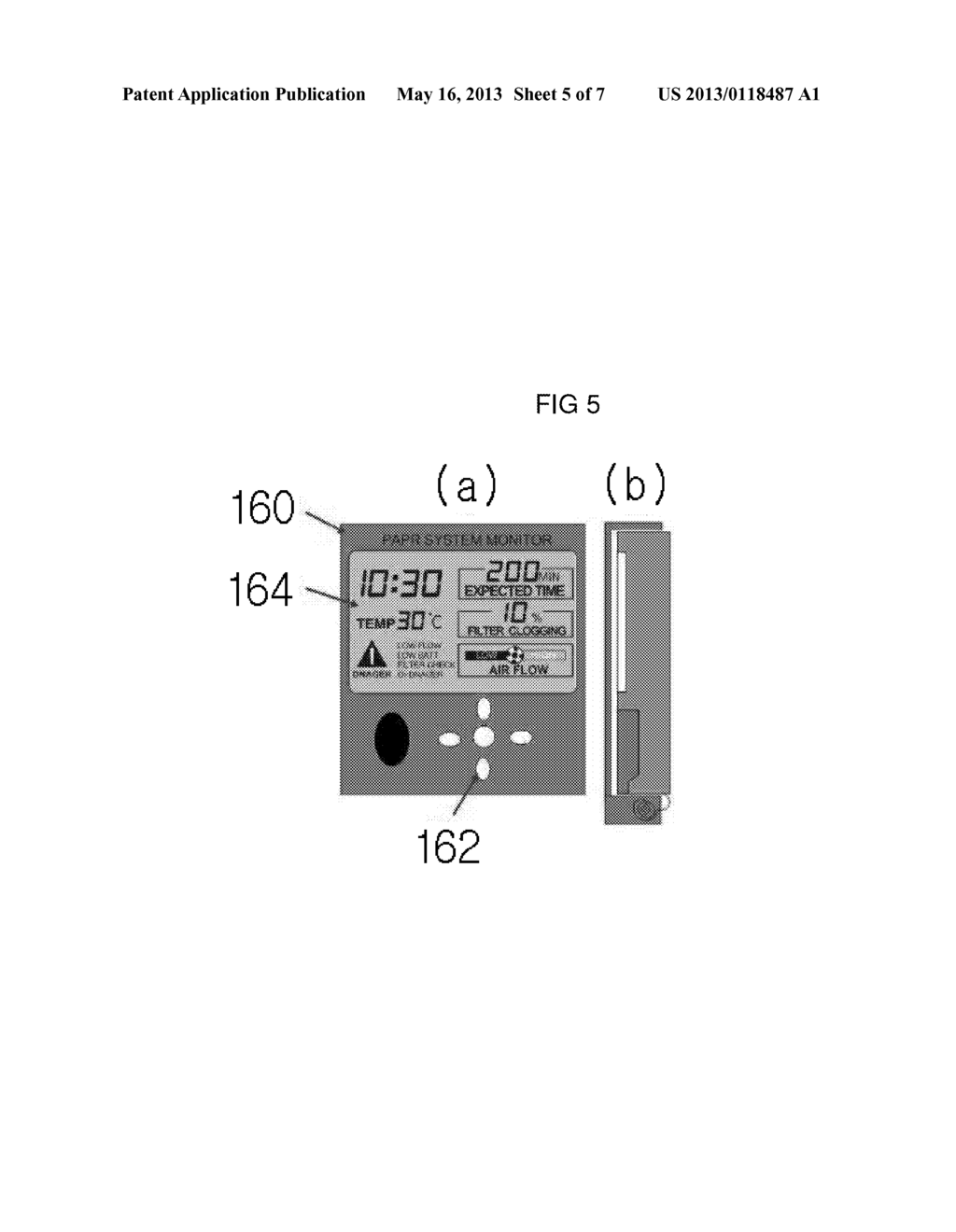 INFORMATION DISPLAY AND CONTROL DEVICE OF POWERED AIR PURIFYING RESPIRATOR - diagram, schematic, and image 06