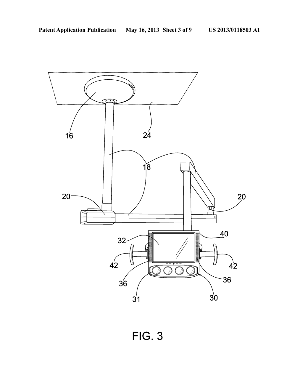 LIGHT, LIGHT FIXTURE ASSEMBLY, AND PATIENT MODULE FOR USE IN A MEDICAL     SETTING - diagram, schematic, and image 04