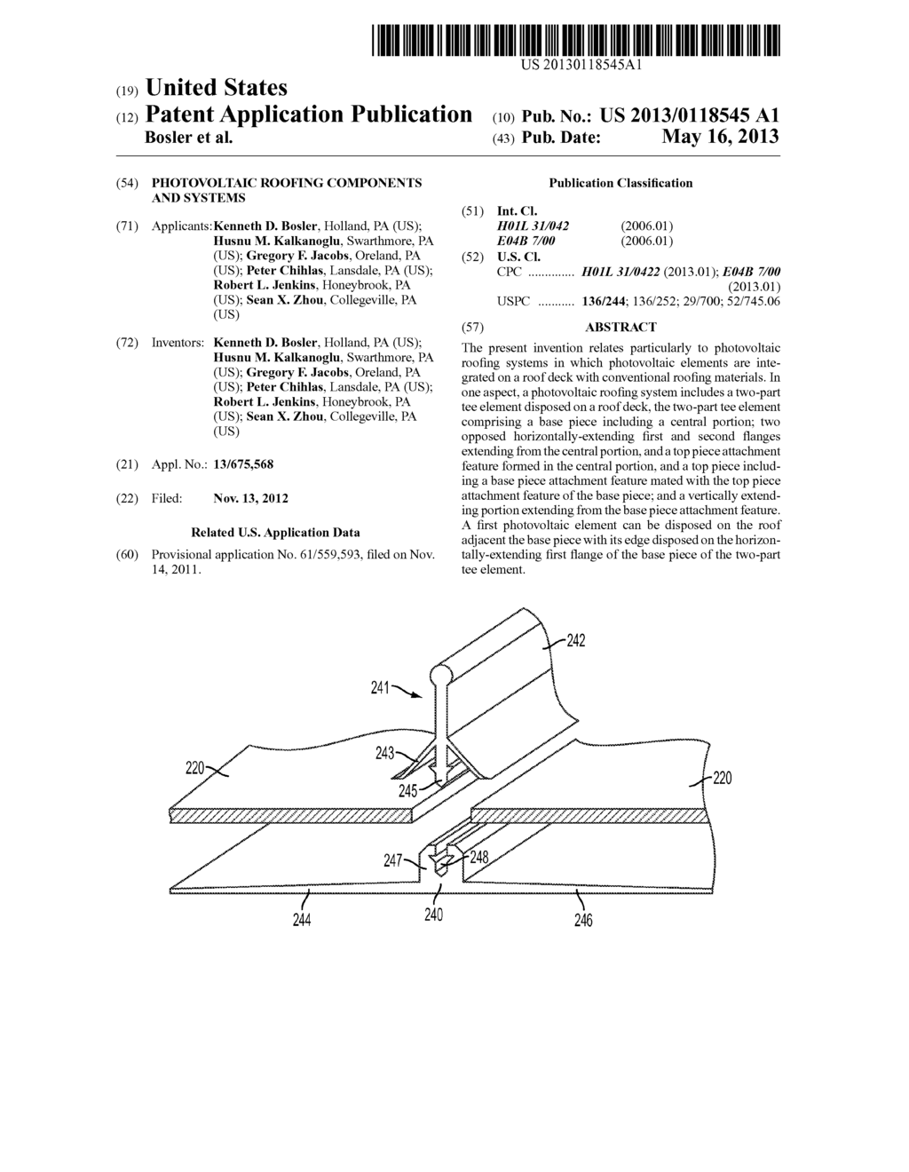 Photovoltaic Roofing Components And Systems - diagram, schematic, and image 01