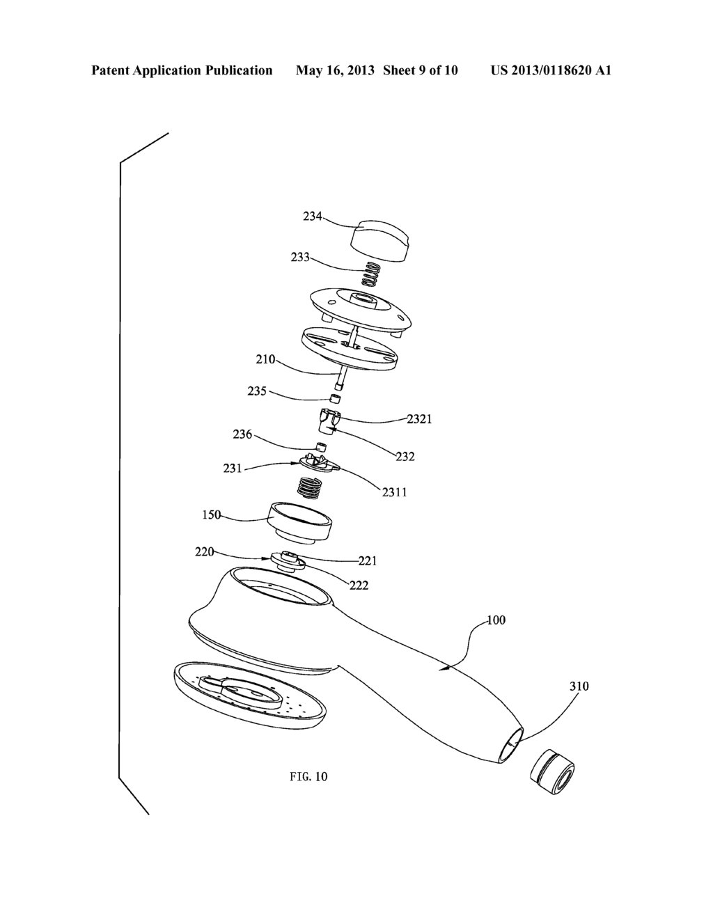 FLOW ADJUSTABLE WATERWAY SWITCH DEVICE - diagram, schematic, and image 10