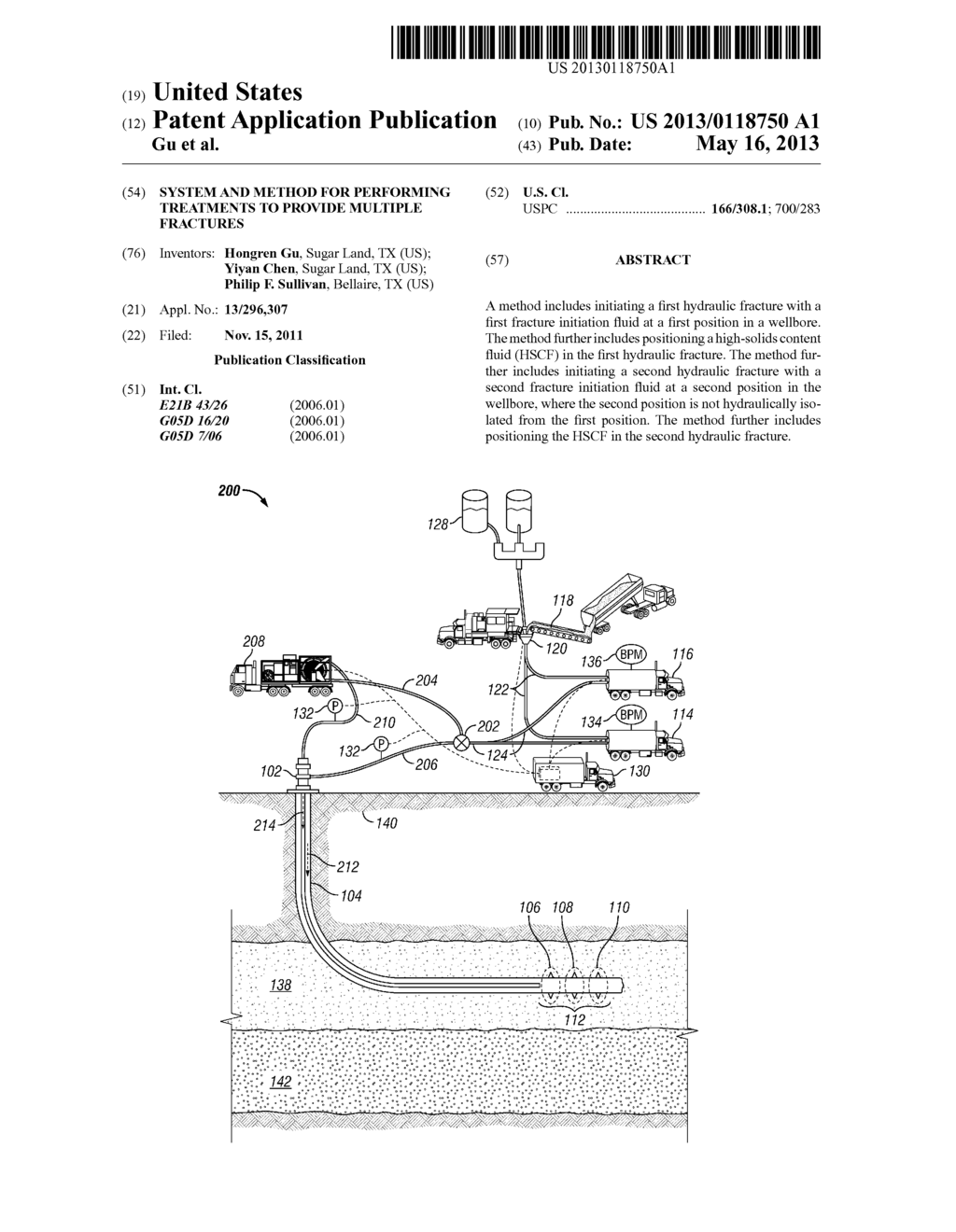 System And Method For Performing Treatments To Provide Multiple Fractures - diagram, schematic, and image 01