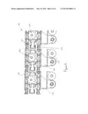 CONVEYOR APPARATUS FOR LOADING AND UNLOADING AN AIRCRAFT diagram and image