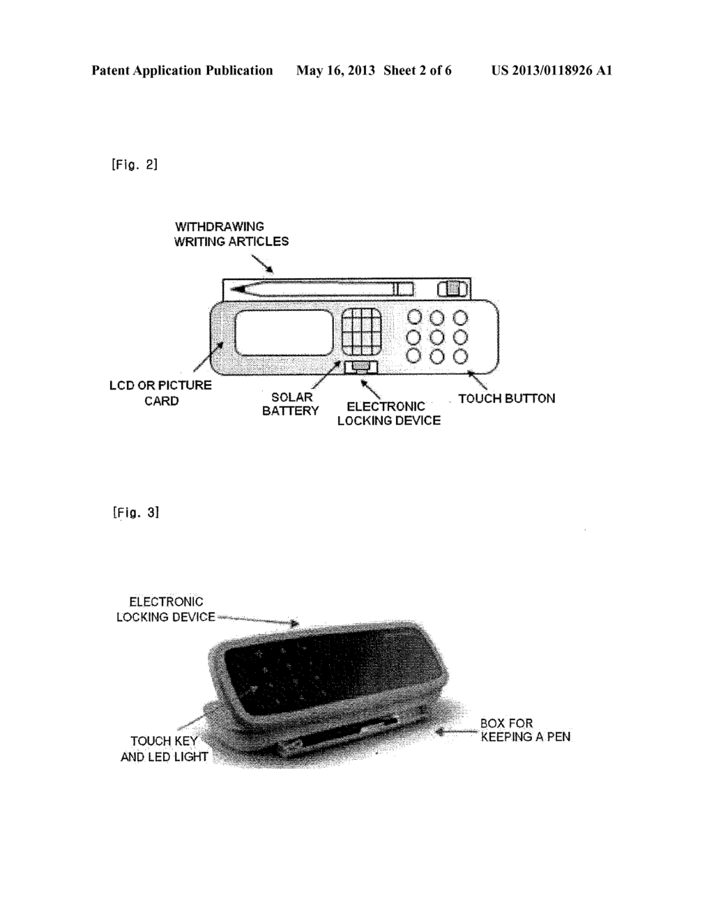 PENCIL CASE HAVING TOUCH FUNCTION - diagram, schematic, and image 03